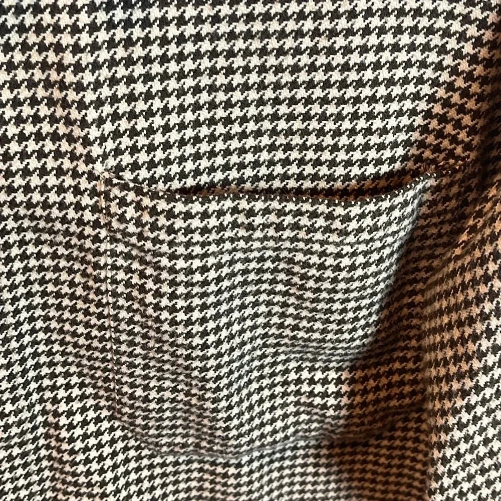 Polo Ralph Lauren Jameson Men's M Brown Houndstooth Long Sleeve Button Up Shirt